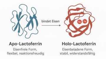 Apo Lactoferrin und Holo Lactoferrin