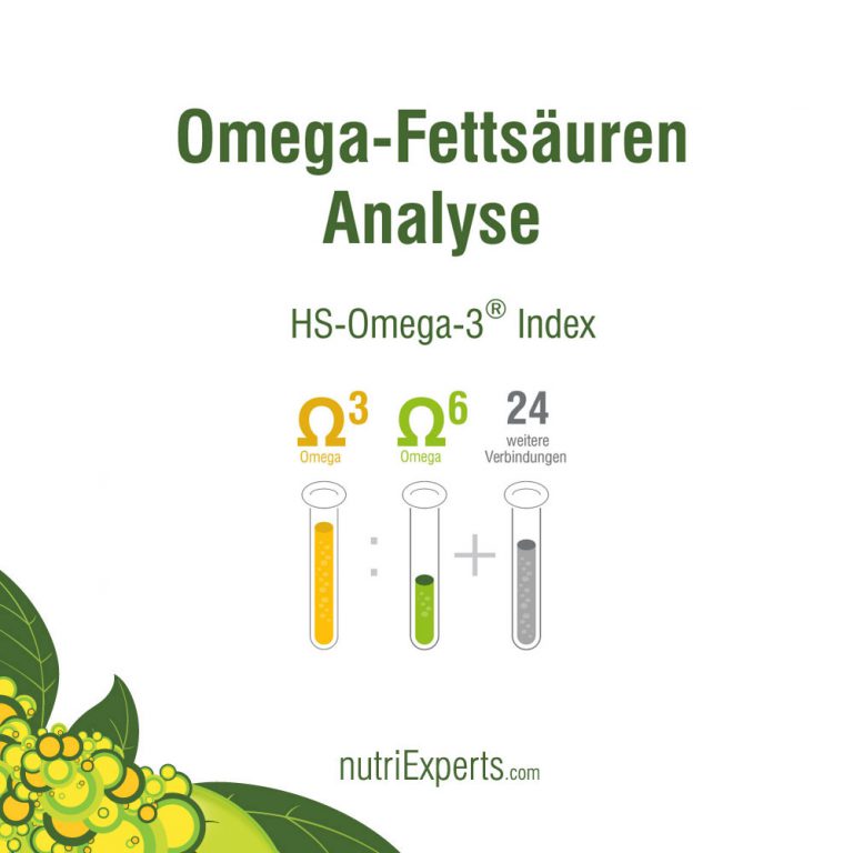 Omega-Fettsäuren Analyse - Wie funktioniert's? — NutriExperts.com